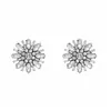 Para Estilo Exagerado de Lujo Ligero Exquisitos Pendientes Brillantes de Pedrería Pendientes de Flor de Diamante Destellante de Gama Alta Venta al por Mayor Transfronteriza en Stock