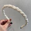 Presilha de cabelo com enrolamento fresco Super fada Celebridade da internet Faixa de cabelo feminina Versátil Coreia do Sul fora Faixa de cabelo Mori Doce Faixa de cabelo de fada