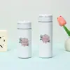 Nova Caneca Reta Mini Isolada de Aço Inoxidável Estilosa Garrafa de Água Portátil Copo de Viagem para Exterior Copo de Bolso Compacto