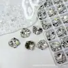 Pedras Strass Borboleta K9 Premium 10mm Sem Costura e Sem Base, Decorações Brilhantes de Alta Qualidade para Nail Art