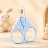 Tesoura para Gotas de Vitamina A D Tesoura para Cápsula D3 Tesoura para Unhas de Bebê Tesoura Anti-Beliscão para Bebê Recém-nascido
