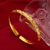 Vietnam arena oro rojo neto imitación oro moda retro 6n abierto lluvia de meteoritos pulsera estrellada pulsera brillante al por mayor