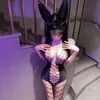 Lingerie Sexy Transfronteiriça Plus Size Roupa Íntima Erótica Rasgada à Mão Body Sem Fundo Grande Escala Transparente Sm Outfit