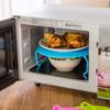 L201 rack de armazenamento de cozinha fumegante prato fumegante rack de vapor multi-uso plástico micro-ondas rack de vaporização rack de arroz fumegante rack de bandeja de cozimento