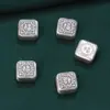 Acessórios de Prata Esterlina 99 Pés Quadrado da Fortuna Prata Nuvem Acessórios Vintage Velho DIY Feito à Mão Material de Contas Joias
