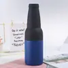 Tanque exterior transfronterizo de 12 oz para conservación en frío con abrebotellas, tanque creativo de acero inoxidable 304 para cola y cerveza, taza 3 en 1 para conservación en frío