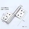 Bisagra en Forma de Bandera de Acero Inoxidable Aleación de Aluminio Puerta Desmontable Hoja Suelta Puerta Plegable para Baño Puerta Cortafuegos Bisagra en Forma de Bandera