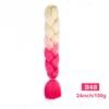 Xuchang en stock, trenza de doble color, trenza jumbo, peluca africana, trenza sucia, trenza degradada, cabello, venta al por mayor