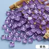 Lagos de Peixe de Vidro Mosaico 1200 Colorido Cristal Feito à Mão DIY Crianças Bar Lago dos Desejos Varanda