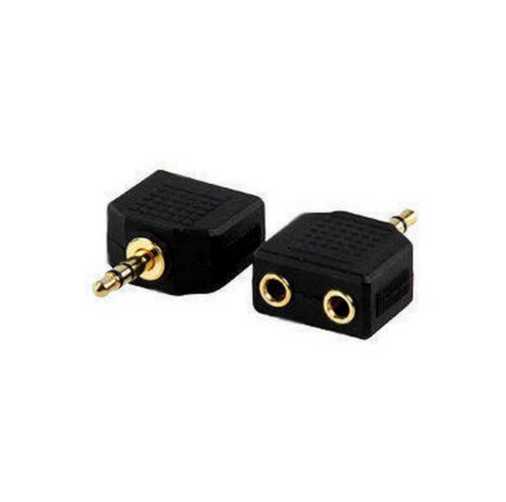 3.5mm耳机一分二分线器情侣转接线双接口音频转接1转2分插