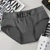 HOMENS Cueca Triângulo Masculina Sem Costura Tamanho Grande Adolescente Roupa Íntima Masculina Respirável Confortável Esportiva Cintura Média Masculina