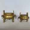 Suministros del Fabricante Quemadores de Incienso de Latón, Utensilios Budistas, Producción y Venta al por Mayor de Quemadores de Incienso Redondos, Quemador de Incienso con Anillo, Quemador de Doble Oreja al por Mayor