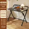 Escritorio Plegable, Escritorio de Computadora sin Instalación, Mesa Pequeña para Estudiante en Casa, Dormitorio, Mesita de Noche, Escritorio Simple para Escribir, Escritorio de Oficina