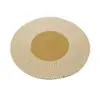 Mantel redondo tipo cojín, tapete para ventanal color block bicolor, cojín de silla transpirable, tapete decorativo para el hogar color block, venta al por mayor desde el fabricante