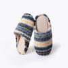 Pantuflas de Felpa para el Hogar para Mujer 2026, Cuadros, Forradas de Felpa, Cálidas, de Suela Suave, Puntera Cerrada, Plegables, Aptas para Viajar