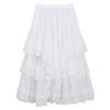 Vestido Pontón de Encaje Nicho Francés Fei Yuan para Mujer, Nueva Llegada de Principio de Primavera, Capas Múltiples, Capa Irregular, Vestido Floral de Hada