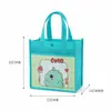 Bolsas Ecológicas Pequeñas Termoselladas de Tela No Tejida en Stock, Bolsas de Regalo Plegables con Impresión de Logo, Bolsas de Regalo con Asas Imprimibles