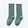 Calcetines Tubulares de Algodón Lisos Simples de Doble Costura Cosidos a Mano sin Hueso para Primavera y Otoño para Niños y Niñas Calcetines Infantiles Venta al por Mayor