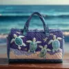2026 Nova Série Transfronteiriça Estilo Havaiano Bolsa de Viagem Acolchoada Portátil de Curta Distância Multiuso Esportiva e Fitness
