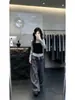 Conjunto de Otoño para Niñas 2026 Nuevo Modelo Único y Hermoso Top Falso de Dos Piezas para Chicas de Secundaria Estilo Coreano