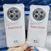 Adecuado para OPPO A78 4G funda de teléfono móvil anti-caída extranjera TPU transparente orificio fino airbag en cuatro esquinas cubierta protectora anti-caída