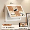 Caja de medidor eléctrico pintura decorativa, diseño de dibujos animados, no requiere taladro, para cubrir y ocultar el panel eléctrico en la sala de estar, panel de cubierta de caja eléctrica