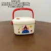 Lonchera Infantil de Acero Inoxidable 316, Dibujos Animados Lindos, con Compartimentos, Contenedor para Mantener Fresco, Lonchera, Tazón, Caja Bento