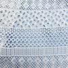 Encaje soluble en agua tela bordada seda de leche hueco figura geométrica tela jacquard completo nuevo estilo nacional chino tela
