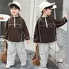 Conjunto de Ropa de Primavera para Niños 2026 Nuevo Estilo Sudadera para Bebé Ropa Coreana para Niños Ropa Moderna de Primavera y Otoño para Niños Pequeños
