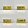Billetes de oro conmemorativos hechos a medida, perfectos como regalos de agradecimiento de fin de año para clientes. Impresión a color a doble cara y lámina de oro en relieve, directamente de fábrica