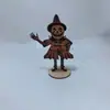 Artesanías de Madera Nuevas Transfronterizas Populares Halloween Calabaza Retro Espantapájaros Guirnalda Decoración de Otoño Colgante Pequeño