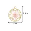 Fabricante de Accesorios de Joyería Floral, Al por Mayor en Stock, Joyería DIY Hecha a Mano de Aleación, Accesorios de Joyería DIY Populares Transfronterizos