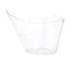 Varios Platillos para Salsa Tazas Cuadradas Tazas para Mousse Plástico Transparente Vajilla Platos para Postre Platos Pequeños para Aperitivos de Fiesta con Cuchara