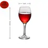 Copa de Vino Tinto de Vidrio Engrosado, Copa de Vino Alta, Copa de Vino, Copa Burdeos, Artículos de Uso Diario, 180ml, 150ml