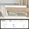 Pecera Pequeña Sala de Estar Paisaje Ecológico Plástico Transparente Pecera para Peces Dorados Filtro Oxigenador Máquina Todo en Uno Pecera de Escritorio con Tapa
