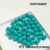 Cuentas Redondas Pequeñas Chapadas 10 mm Cuentas para DIY Accesorios Brillantes Hechos a Mano Material de Cuentas Aretes Pulsera Collar Joyería
