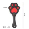 Pala erótica de pata de gato para juego sexual masculino y femenino, juego de rol sumiso femenino, entrenamiento SM, pala para azotes, juguete alternativo, juguete sexual