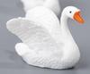 Soporte de Práctica para Uñas con Diseño de Cisne Blanco y Flamenco para Exhibir Piezas de Arte de Uñas
