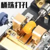 Taladro Eléctrico Pequeño para Perlas, Perlas, Jade y Ámbar, Adecuado para Uso Doméstico, Hecho de Acero Inoxidable