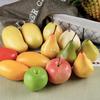 Juguete de frutas y verduras falsas de plástico, manzana, mango, plátano de Sydney, modelo de adornos, juego de accesorios para fotos de comida