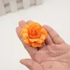 Flor de Rosa Simulada de 4 cm para Manualidades Accesorios de Ropa Estilo Antiguo Decoración del Hogar Flores Artificiales con Acabado de Alta Gama