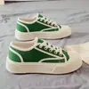 Venda Direta da Fábrica Sapatos de Lona para Estudantes Femininas Estilo Coreano Sapatos Rasos Casuais para Estudantes Femininas Sapatos com Cadarço de Solado Grosso Dropshipping