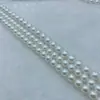 Pérolas de Imitação Swarovski, Contas de Pérola Iridescentes, Tiras Swarovski, Contas de Pérola Redondas com Furo Passante para Acessórios de Joias DIY