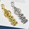 Llavero de Bolsillo con Forma de Serpiente Incrustado de Diamantes Personalizado para Mujer, Colgante para Llaves de Coche, Decoración de Joyería al por Mayor