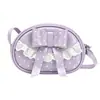 Bolso de Hombro de Lunares con Lazo para Niñas, Bolso Cruzado de Encaje Estilo Princesa, Bolso Accesorios Lindo y de Moda para Jardín de Infancia