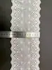 Tela de Algodón con Adorno de Encaje Blanco Crudo, Ropa Infantil Lolita Falda y Mangas con Accesorios de Encaje, Encaje de Origen Mediano y Grande