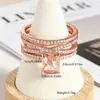 Anillo Yanbai de Lujo Ligero Transfronterizo Color Oro Rosa Estilo Europeo y Americano Color Champaña Zirconia Cuadrada Anillo de Compromiso para Banquetes