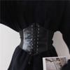Correa Cinturón Sello de Cintura Elástico Cintura Ceñida Lolita Cintura Femenina Banda para la Cintura Chaleco Correa Elástica Cinturón Decoración de Camisa Europea y Americana