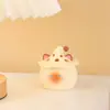 Meow Meow Pequeno Incensário Caixa Surpresa Decoração Criativa para Casa com Ornamento de Aromaterapia Brinquedo da Moda Presente para Estudantes e Feriados