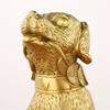 Perro de dinero de latón al por mayor perro de cobre adornos perro del zodíaco llenar esquina noroeste faltante protector defensa del hogar tres adornos se sientan perro de cobre